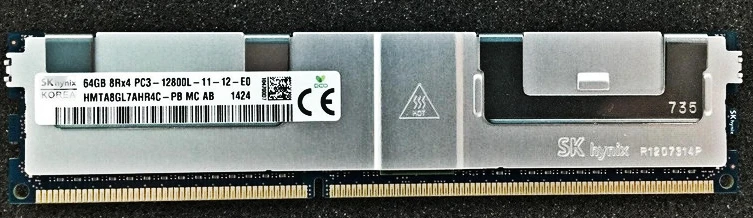 

RAM 64G 8RX4 PC3-12800L Server Memory DDR3 1600 REG ECC
