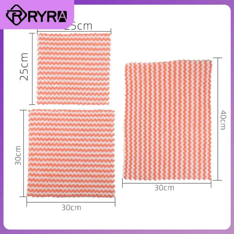 

Easy To Clean By Wiping Scouring Pad Water And Oil Absorption Non Stick Oil Cleaning Cloth Dry And Wet Dual Use Kitchen Cloth