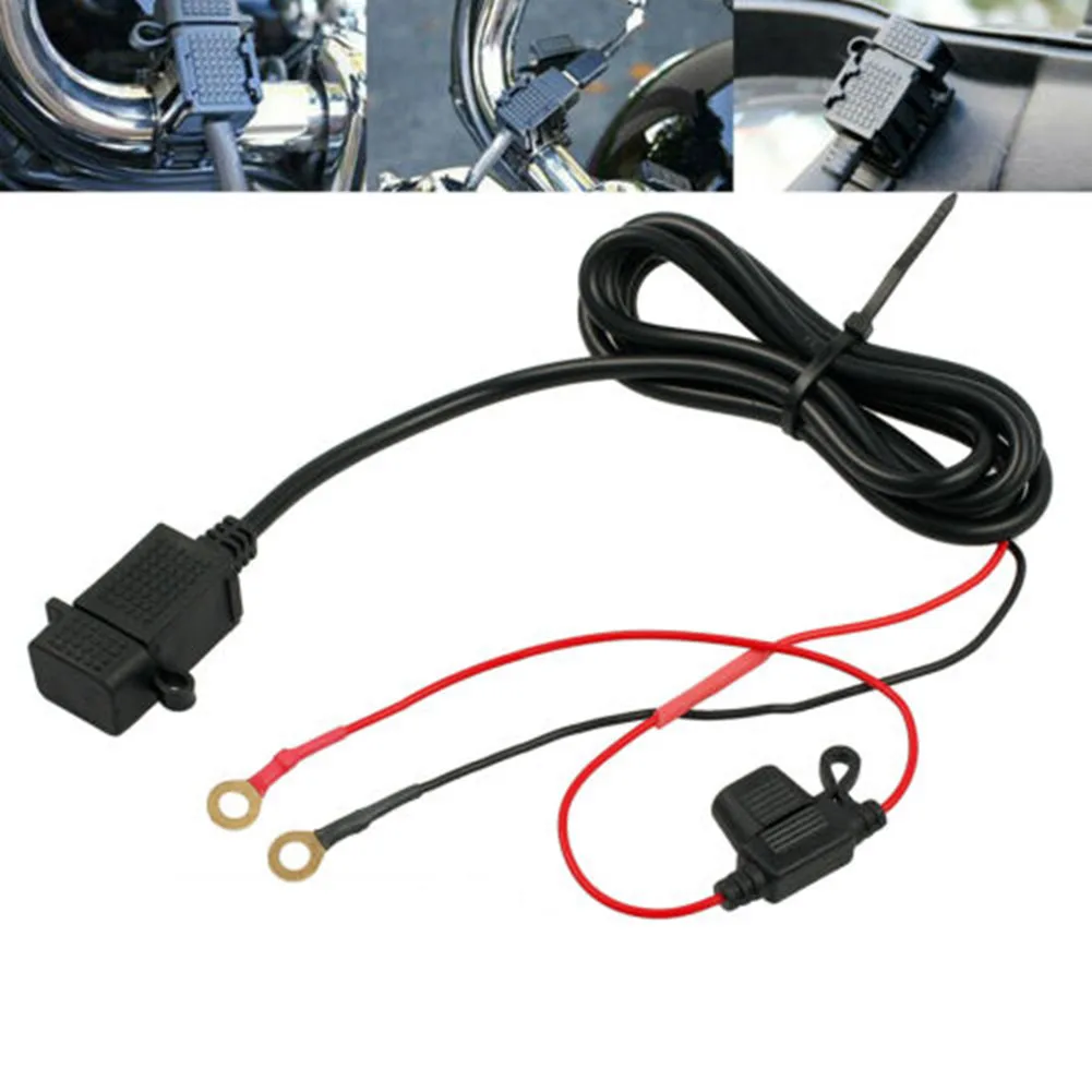

12V/24V USB Car Motorcycle Charger Power Socket Adapter Outlet Waterproof Suit For Any 12V/24V Motorcycle,ATV,Boat Or Car