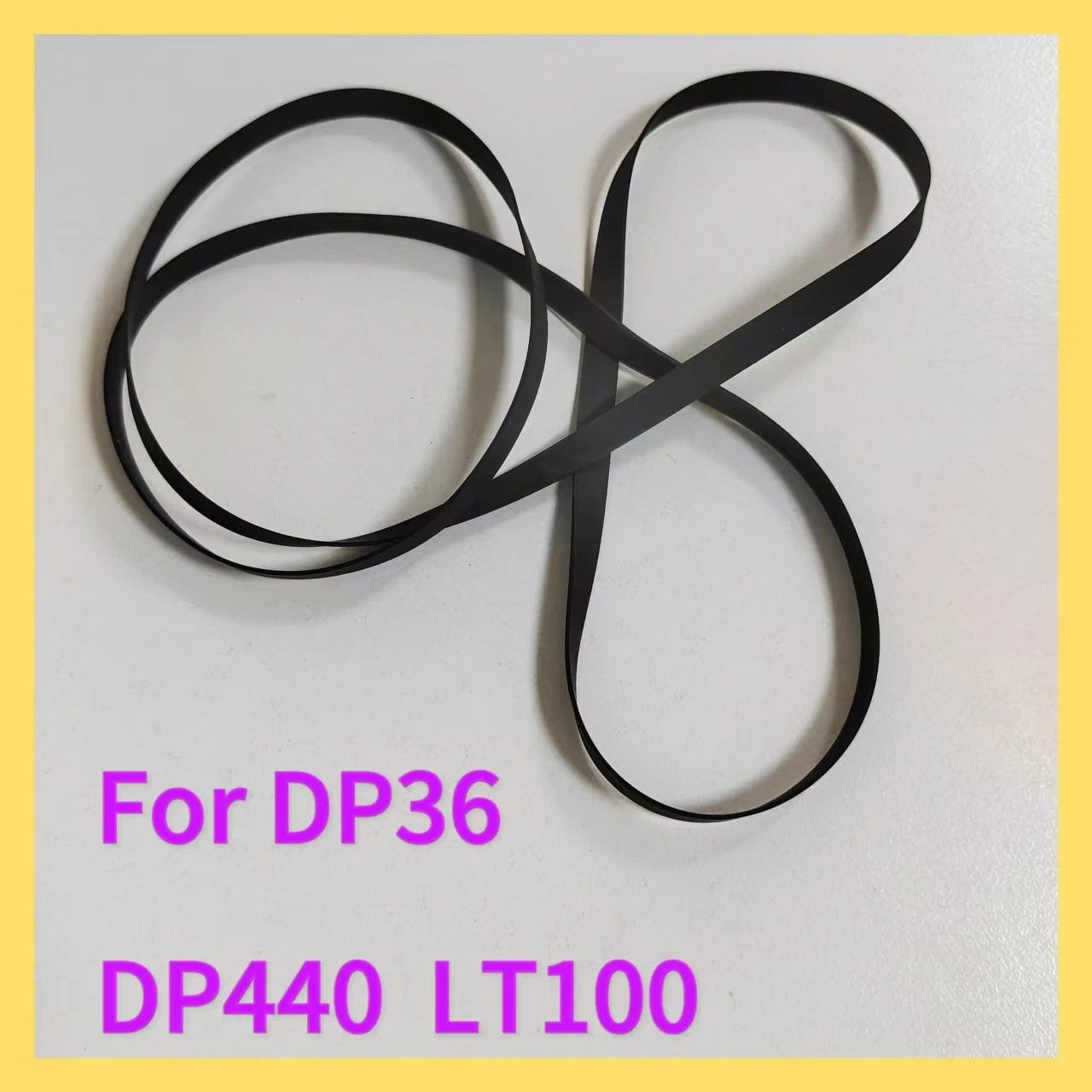 Ремень для MITSUBISHI DP36 DP440 LT100 черный сменный ремень проигрывателя