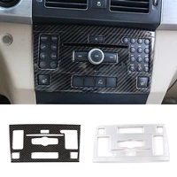 for mercedes benz glk class x204 10 12 front center audio volume cd media control panel trim cover car interior accessories