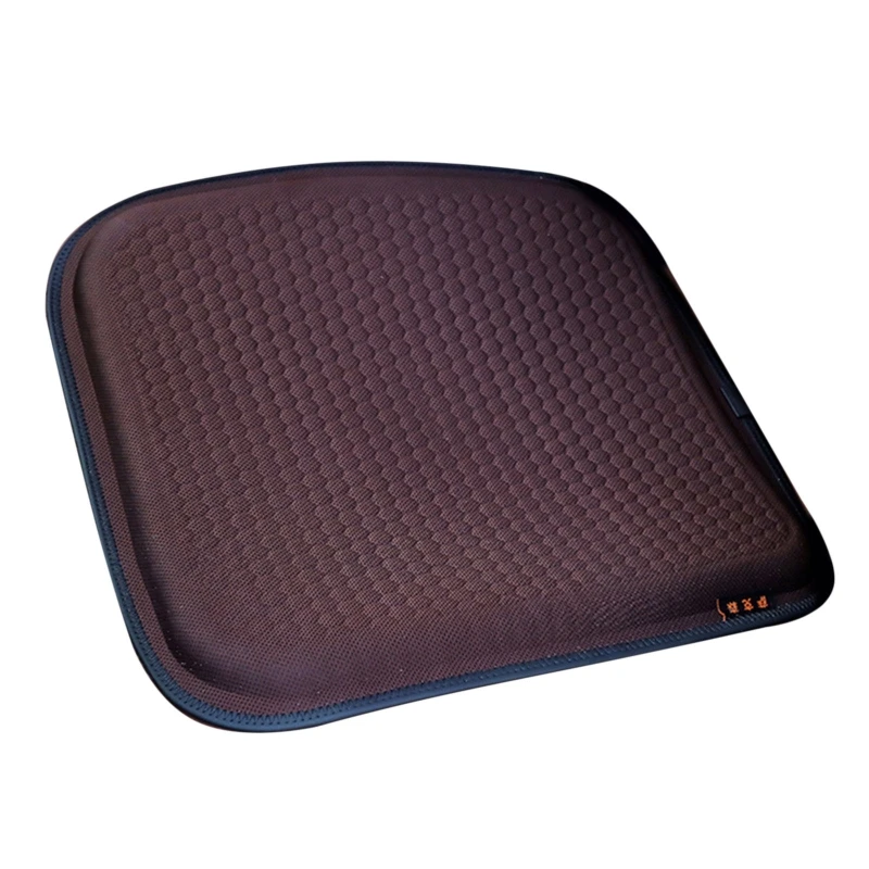 

Подушка гелевая Складная 47 см, подушка для офисного стула, дышащая сотовая конструкция для поддержки спины