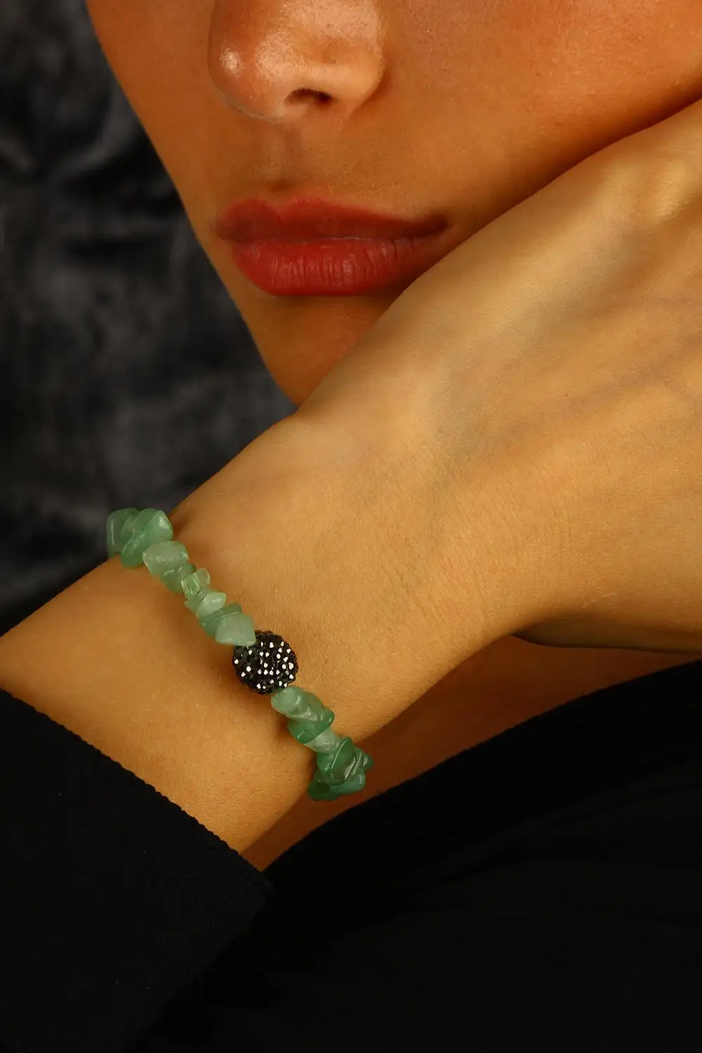 

Natural stone Women Aventurine Bracelet Z121Ar144