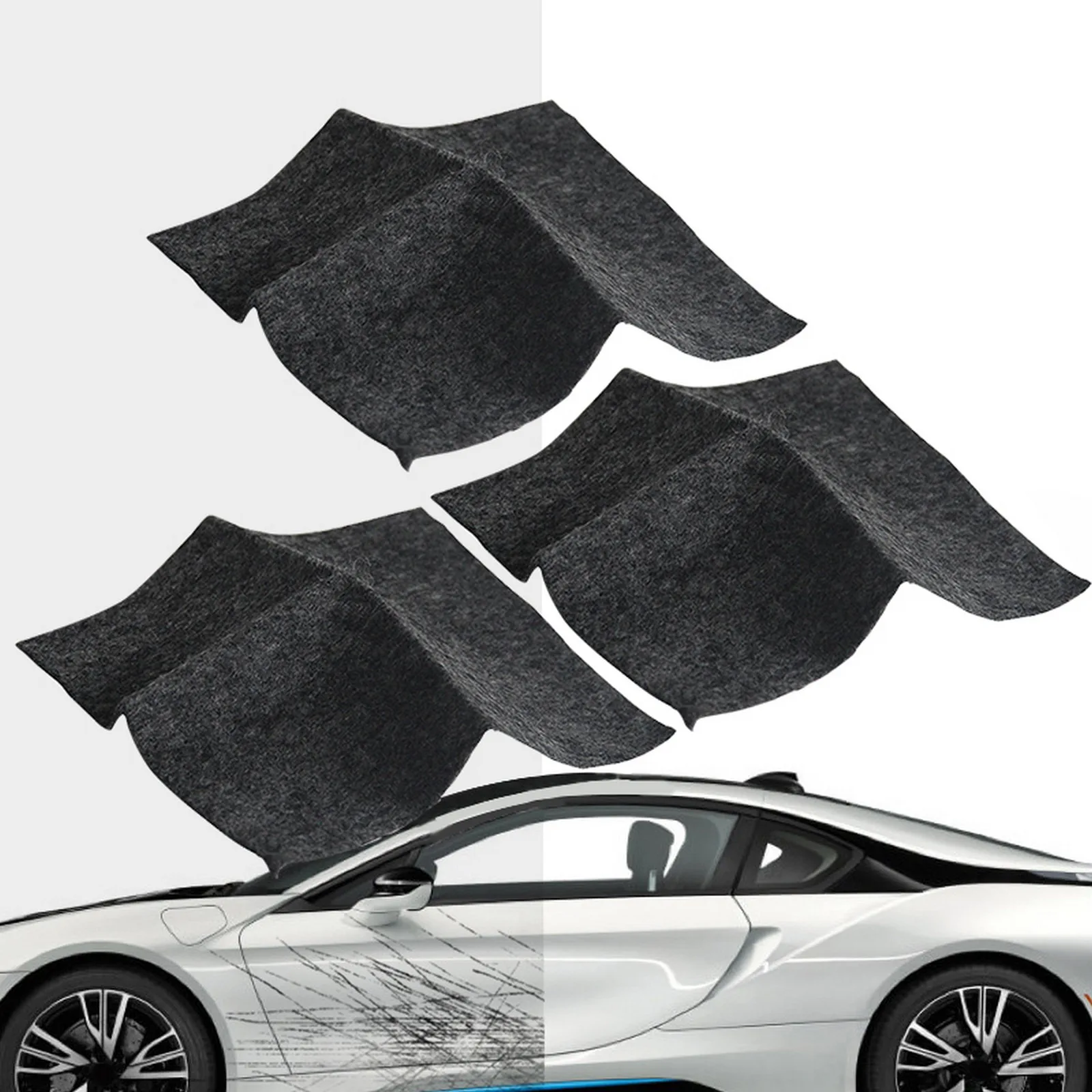 

3/2/1 Pcs Car Scratch Nano Repair Cloth Magic Surface Repair Rags for Car Lights Paint Scratch Remover Scuffs Car Cleaner Tools