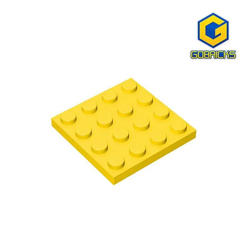

Строительный блок gobrick, совместимый с пластинами lego 3031, 4x4-4