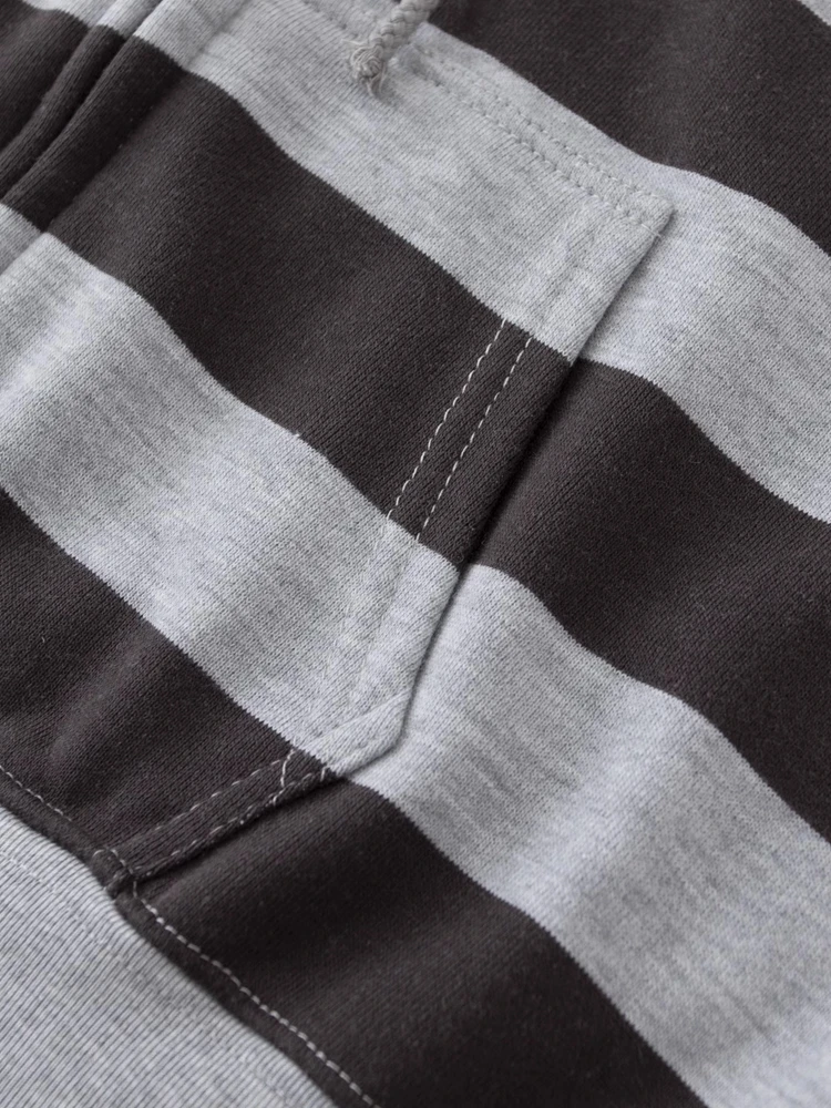 Женский свитшот в полоску PUWD повседневный на молнии осень 2023 винтажный Топ с