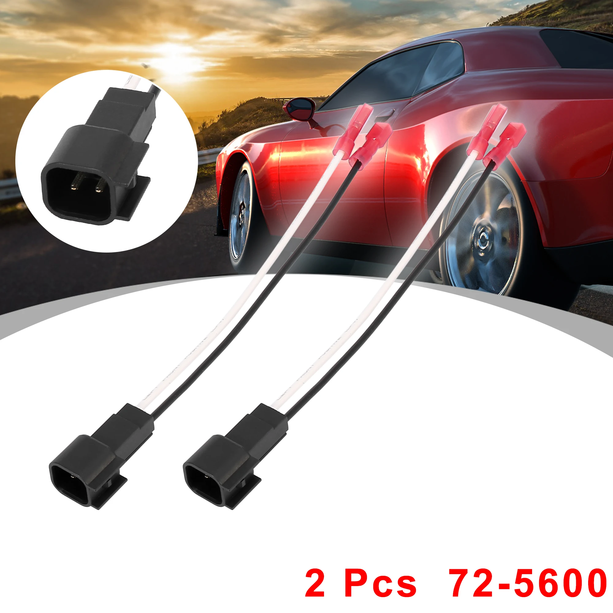X Autohaux 2pcs Car Speaker Connector Harness Wiring Adapter