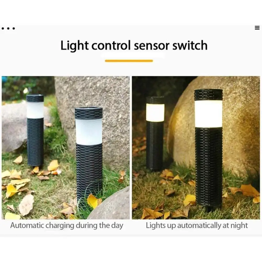 

Outdoor Waterproof IP65 1.2V LED Lawn Lamp New Style Pillar Square Landscape Aluminum Garden Lights Lawn Path P1U6