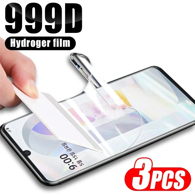 Гидрогелевая пленка для LG K92 K71, Защитная пленка для LG K62, K61, K52, K31, K40, K40S, K42, K50, K50S, K51S, 3 шт.