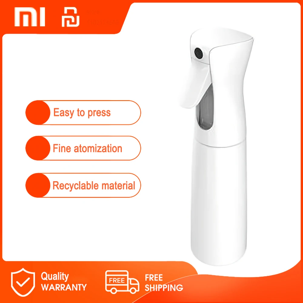 

Original Xiaomi Time-lapse Spray Bottle Fine Mist Water Flower Spray Bottles Moisture Atomizer Pot Housework Cleaning Tools