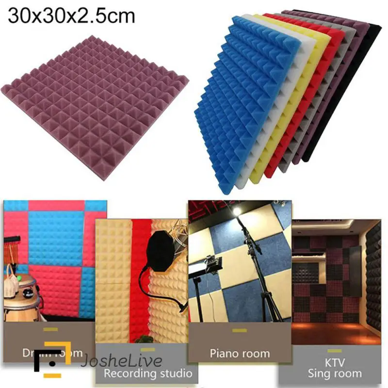 

Soundproof Sound Absorption Treatment Panel High Quality Acoustic Foam Studio Acoustic Treatment Protective Studio Foam