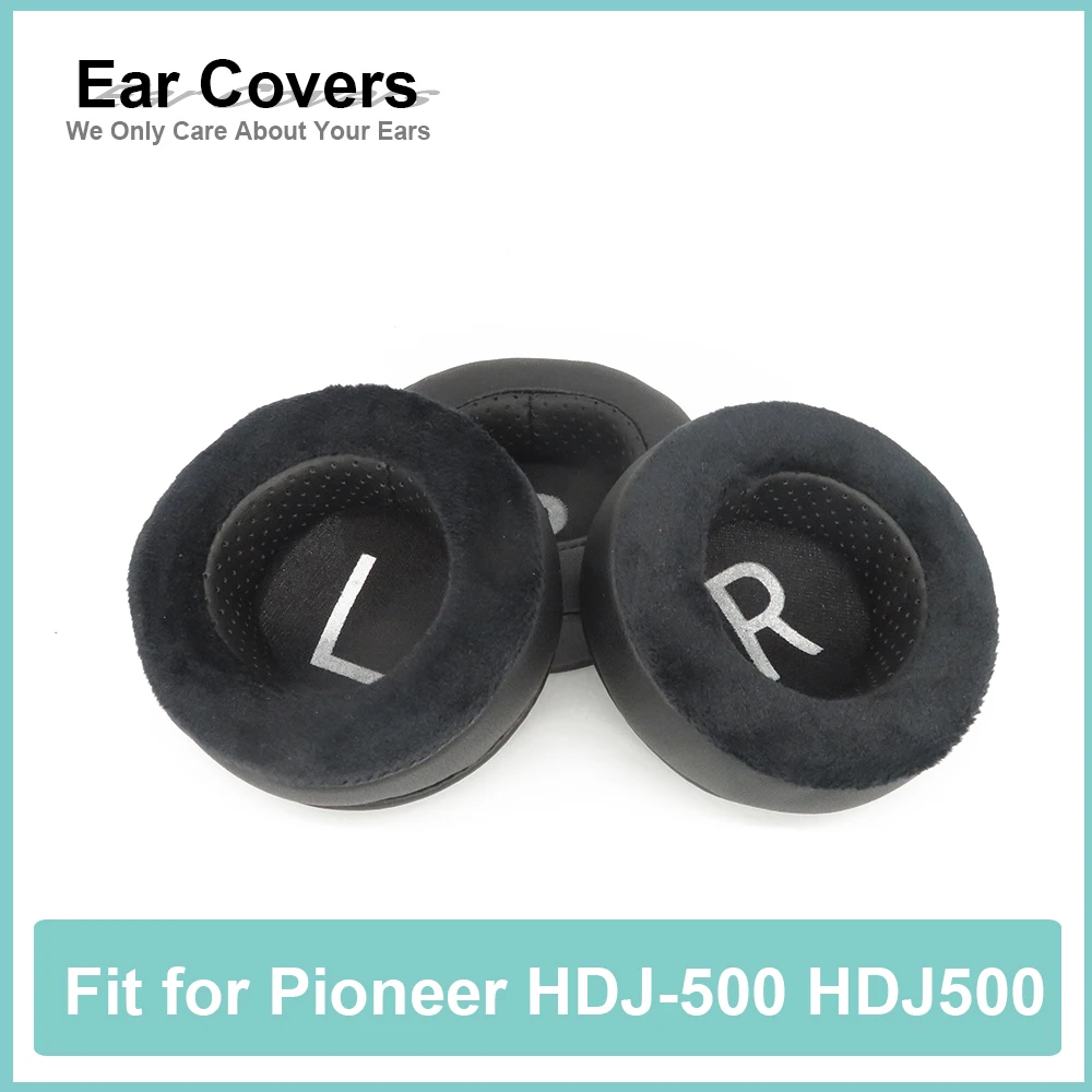 

Earpads For Pioneer HDJ-500 HDJ500 Headphone Earcushions Protein Velour Pads Memory Foam Ear Pads