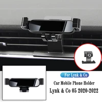 gravity bracket for lynk co 05 2020 2022 gravity navigation bracket gps stand air outlet clip rotatable auto accessories
