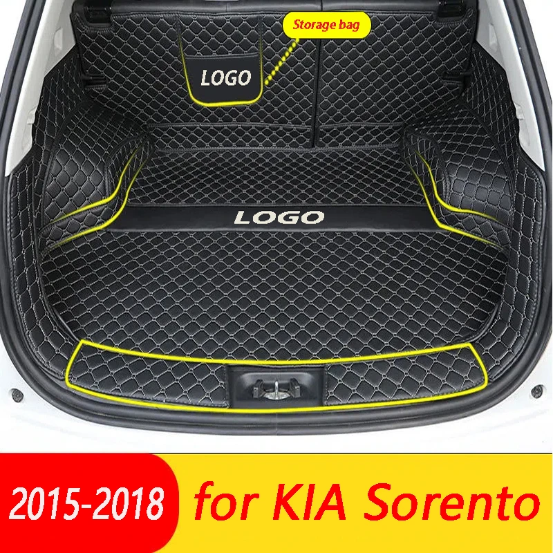 

Высококачественный коврик для багажника автомобиля на заказ для KIA Sorento five seat 2015 2016 2017 2018