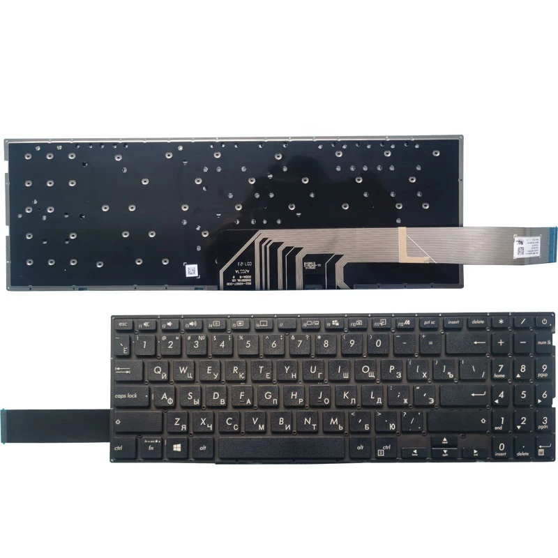 Русская клавиатура для ноутбука ASUS Mars15 X571 X571G X571GT X571GD X571U VX60GT X571F K571 K571GT F571 F571G F571GT
