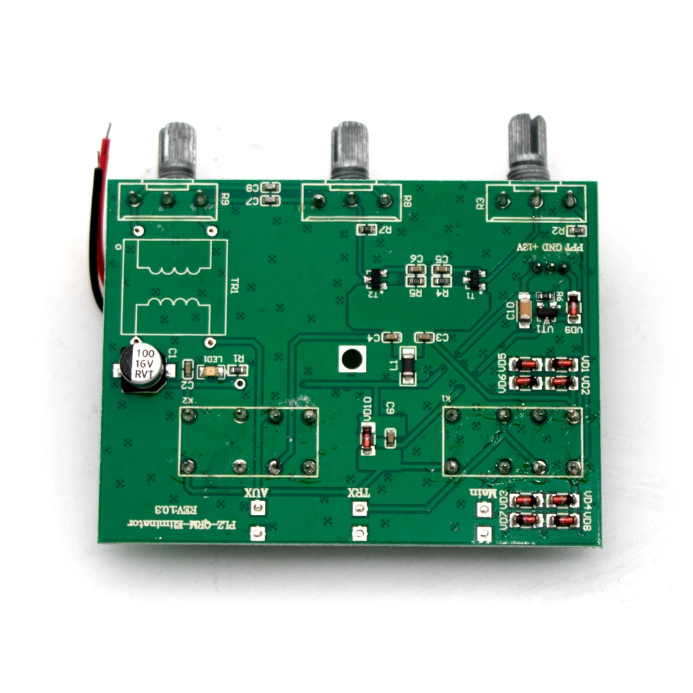 Диспетчер QRM X фаза 1 - 30 МГц HF диапазон PTT управление готовой платы для антенны