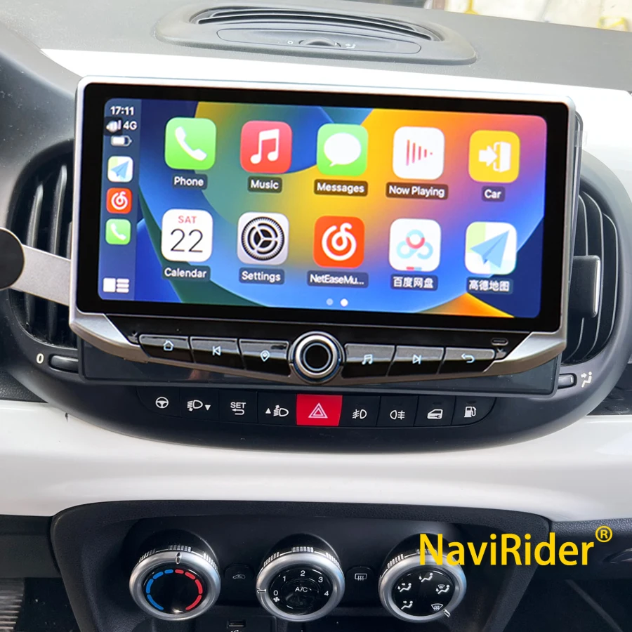 

10.88" Android Qled Screen Carplay For Fiat 500L Egea Doblo 2012 - 2017 Car Radio Multimedia Video Player GPS Stereo Head Unit