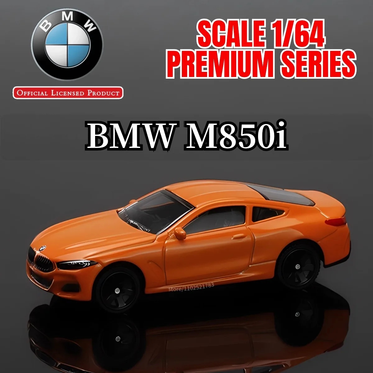 1/64 BMW M850i Прямая копия VW модель-масштаб миниатюрный подарок для детей игрушка