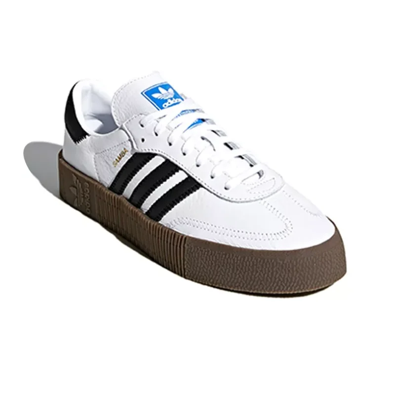 Женские туфли для скейтбординга Adidas Oirginals Sambarose, белые, черные,  SP0DS - купить по выгодной цене | AliExpress