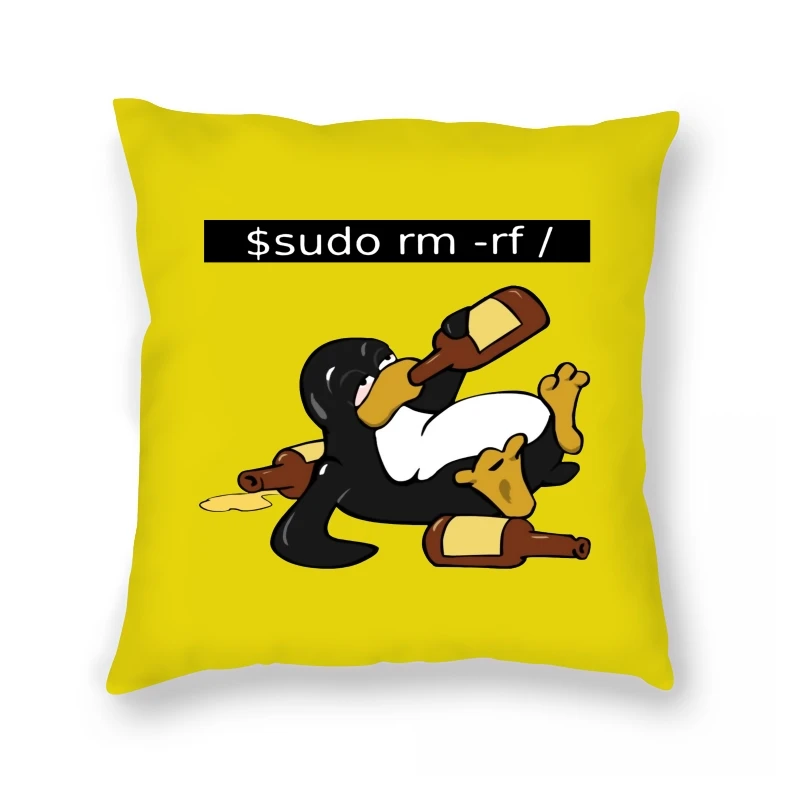 

Потрясающая забавная Linux Command Забавный круглый Детский рюкзачок воротник премиум Подушка Чехол для фитнеса 3D печать