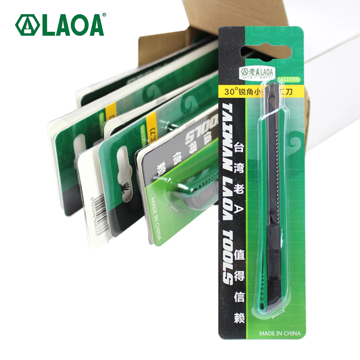 LAOA Универсальный мини-нож карманный нож острый угол нож SK5 лезвие 30 градусов пленка резак обои Резак скользящее лезвие нож
