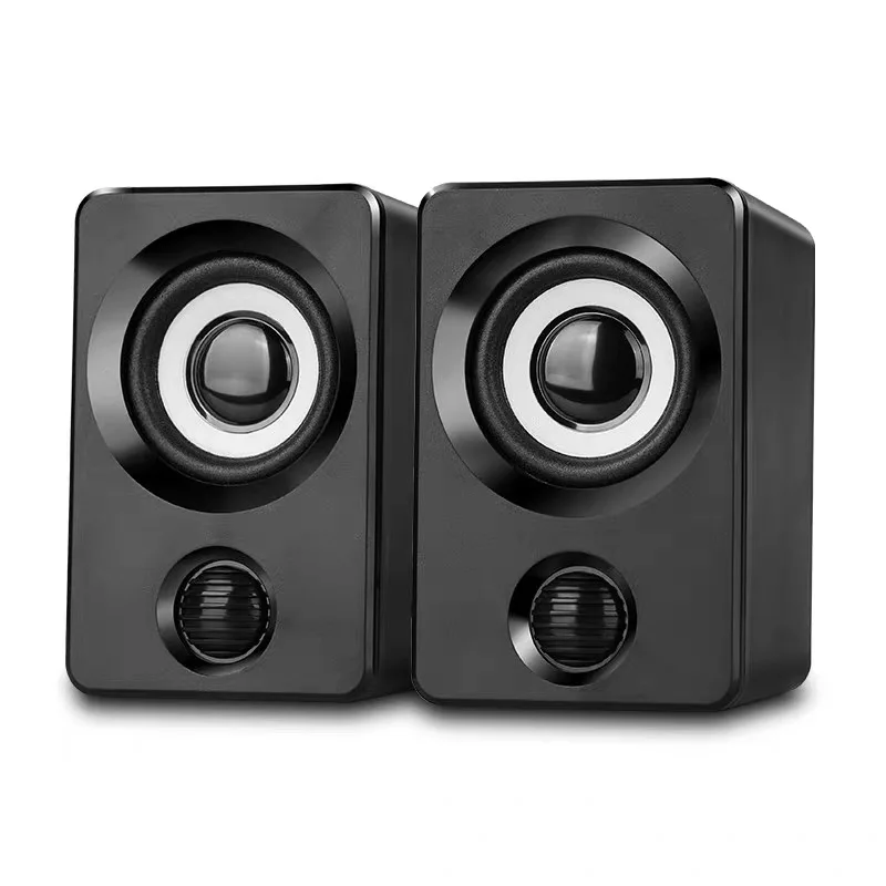

Surround Sound Computer Speakers Stereo USB Wired Active Multimedia Speaker Mini Speaker for PC/Laptop/Smartphone