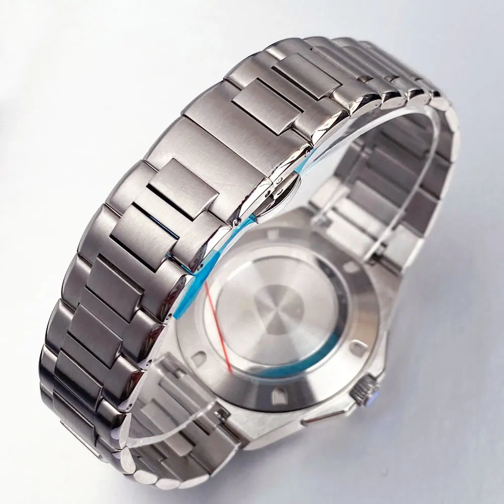 Корпус часов 40 мм для стиля Ingenieur 10 АТМ сапфировое стекло + перламутровый