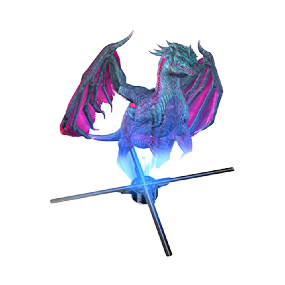 3D-голографический дисплей 52 см поддержка Bluetooth и Wi-Fi внутреннее рекламное