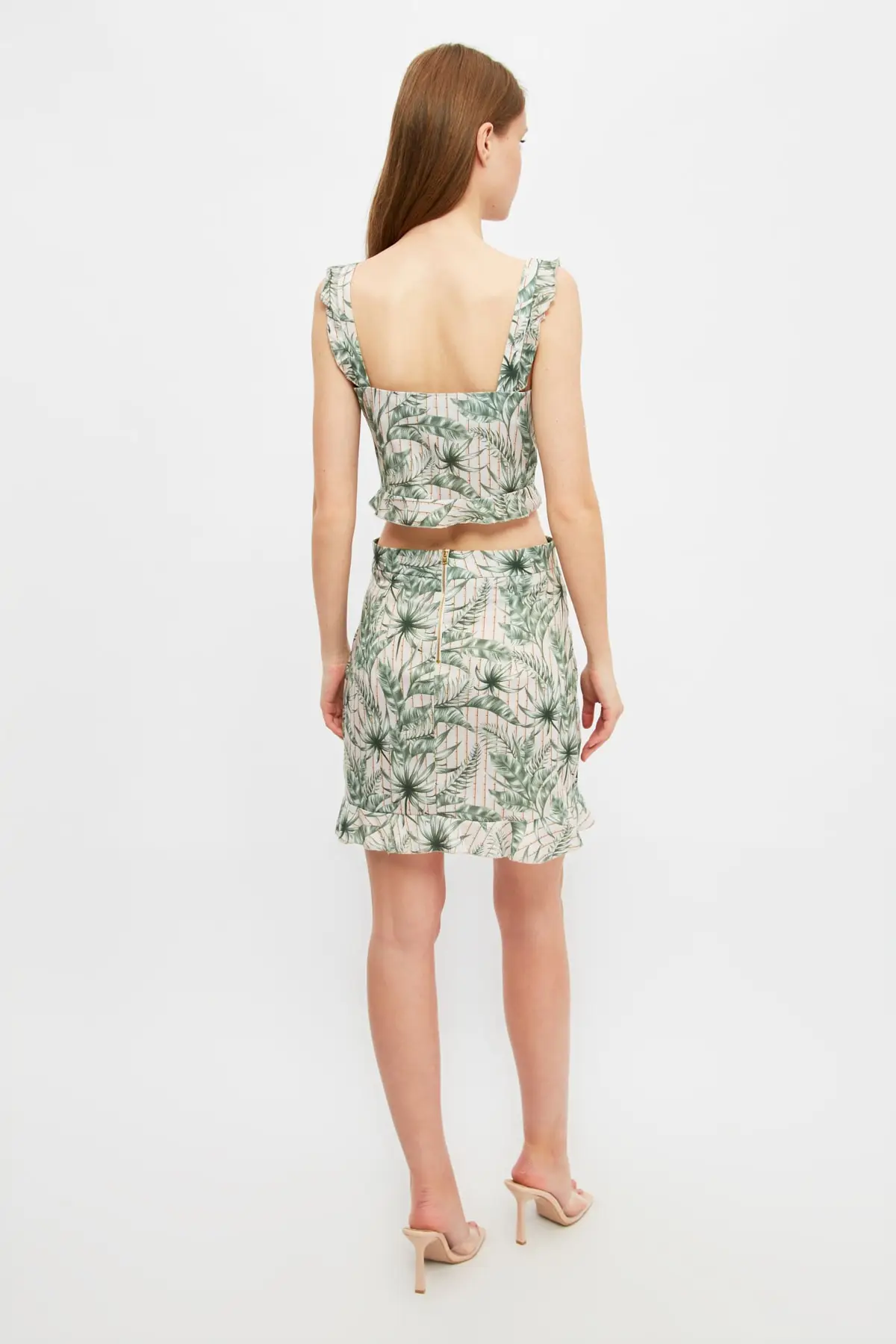 

Trendyol Flounces Bottom-Top Suit TWOSS21AU0260
