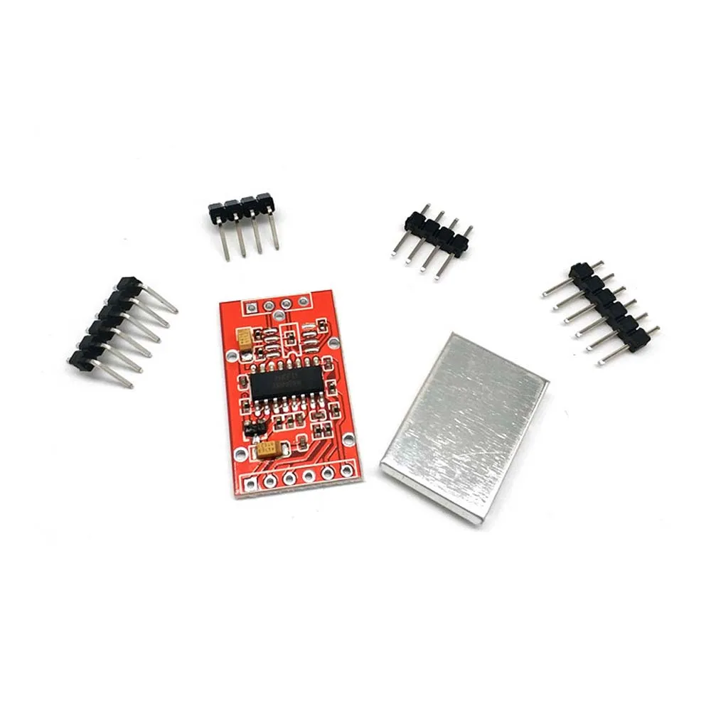 

HX711 Dual-channel 24-bit A/D Conversion Weighing Sensor Module with Metal Shied
