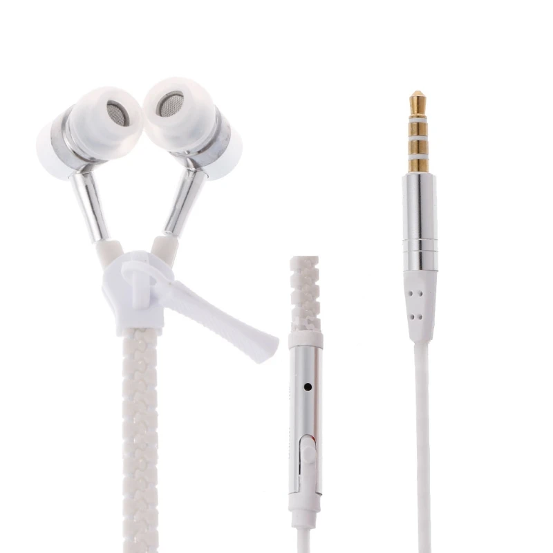 

Стерео наушники-вкладыши 3,5 мм с супер басами, наушники Lu mi nous наушники с «молнией» с Mi