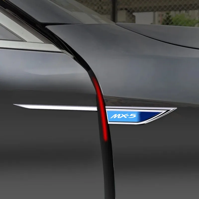 2 шт. наклейки на боковое крыло автомобиля нож эмблема значок отделка Стайлинг