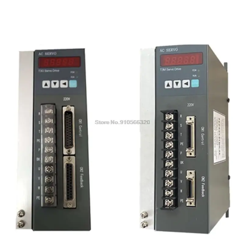 750W Absolute Value Servo Motor Set AC 220V 3000rpm 2.39NM 80ST-M02430 with Drive