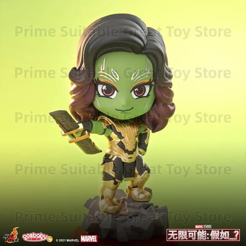 Фото В наличии: Оригинальная коллекционная мини-фигурка Hot Toys What If Captain Carter Zombie Hunter Spider-Man COSBABY, подарок и предмет коллекционирования №4