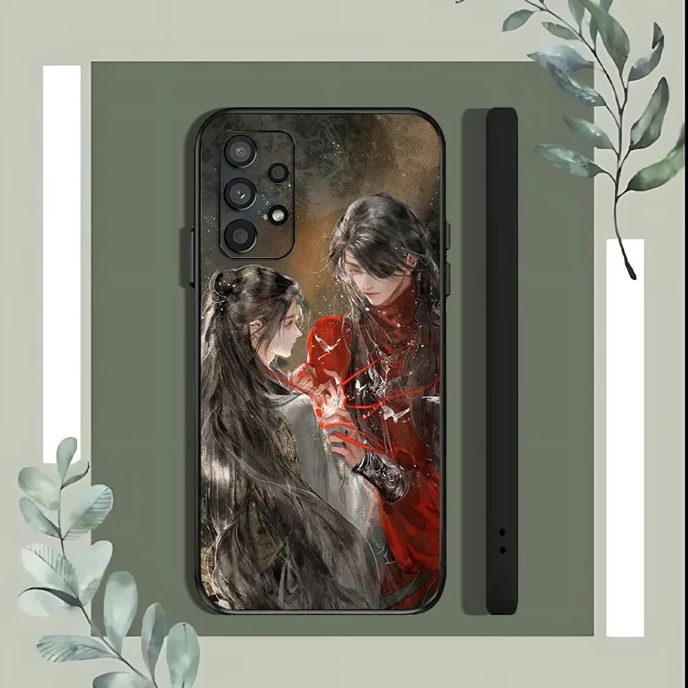 Hua Cheng Xie Llian Phone Case For Samsung Galaxy A52 A12 A51 S21 Edge S22ULTRA S23 S24 Plus Ultra Black Cover