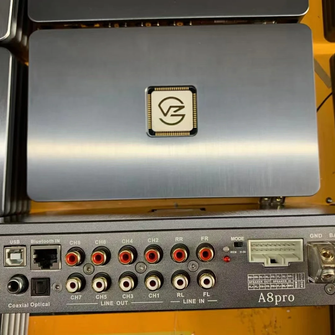 Автомобильный усилитель звука DSP RMS 4*80 Вт динамик класса D 4-канальный Dsp