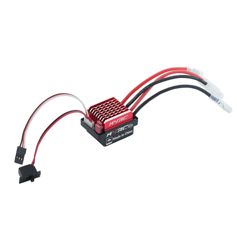 

1060 60A Waterproof Brushed ESC Speed Controller Forward Brake and Reverse Brake for 1/10 RC Crawler Axial Scx10 Trx4