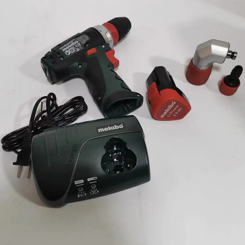 Электрическая отвертка Metabo бытовые электроинструменты Power maxx BS Quick 12 В