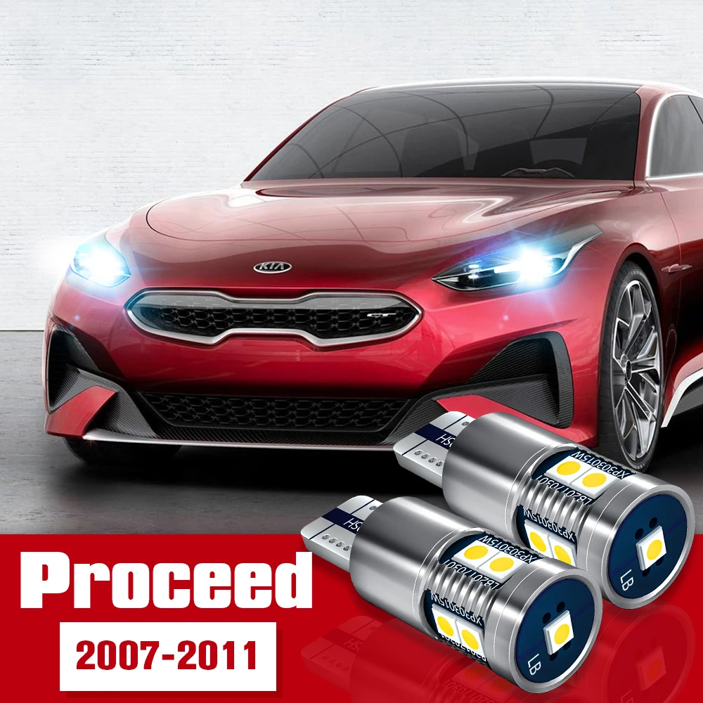 

2pcs Parking Light Accessories LED Bulb Clearance Lamp For Kia Proceed 2007 2008 2009 2010 2011