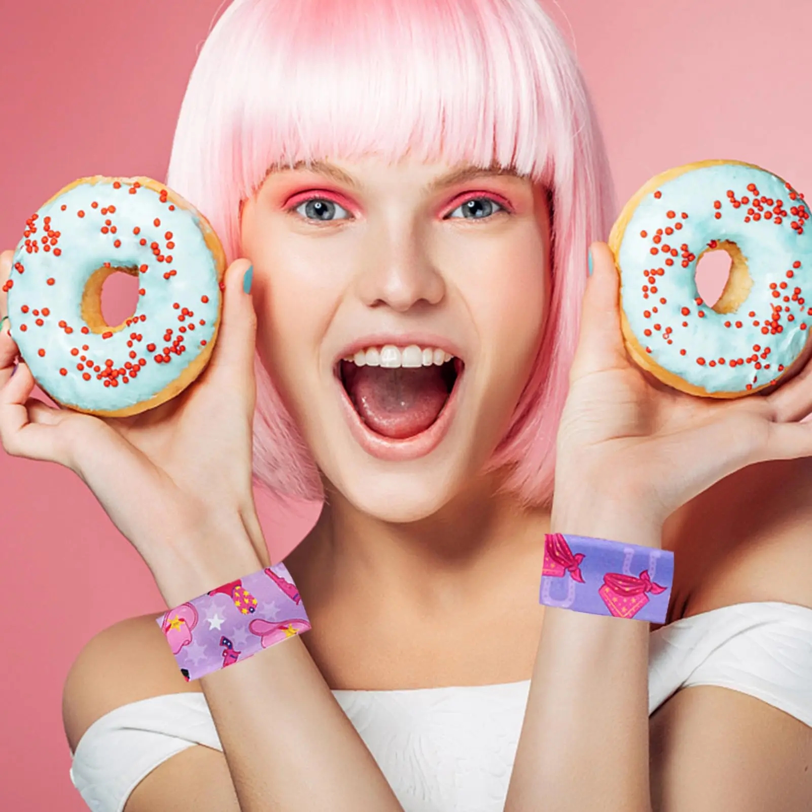 12 шт. браслеты в стиле вестерн ковбойский браслет с лошадью для вечеринок детский