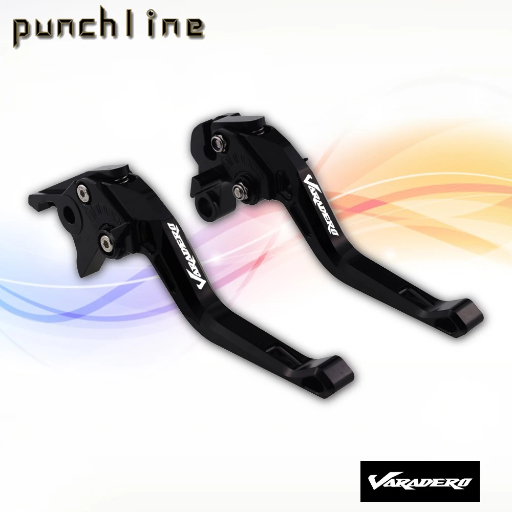 

LOGO Varader Fit For XL1000 Varadero ABS 1999-2013 Short Brake Levers For XL1000 Varadero ABS 1999 2000 2001 2002 Clutch Levers