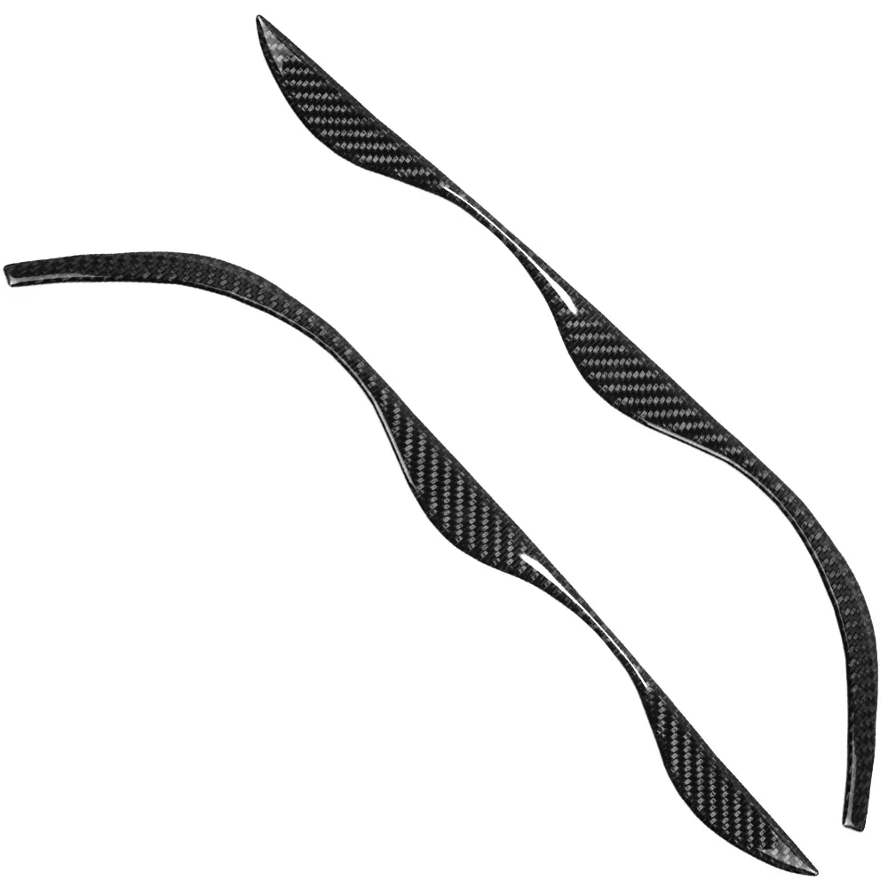 Автомобильная фара наклейка на веко для BMW E46 3 серии передняя из углеродного