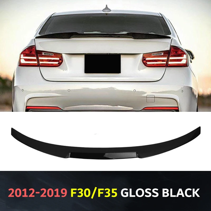 Фото Задний спойлер на крышу для BMW 3 серии F30 F35 328i M3/M4 2012-2019, крыло на крышку багажника, тюнинг-комплект для автомобилей №3