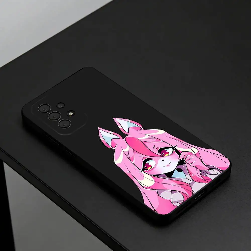 Фото Чехол для телефона BNA Anime Michiru Shirou для Samsung S26, S25, S24, S23, S22, Plus, черный корпус. №1