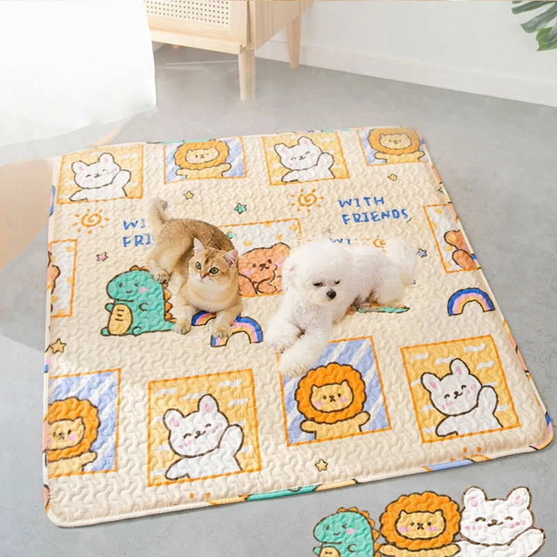 

Dog Mats For Floors Pet Playpen Kennel Crates Mat Cat Puppy Cushion Reusable Washable Training Pee Pads Travel Car Mats For Dogs