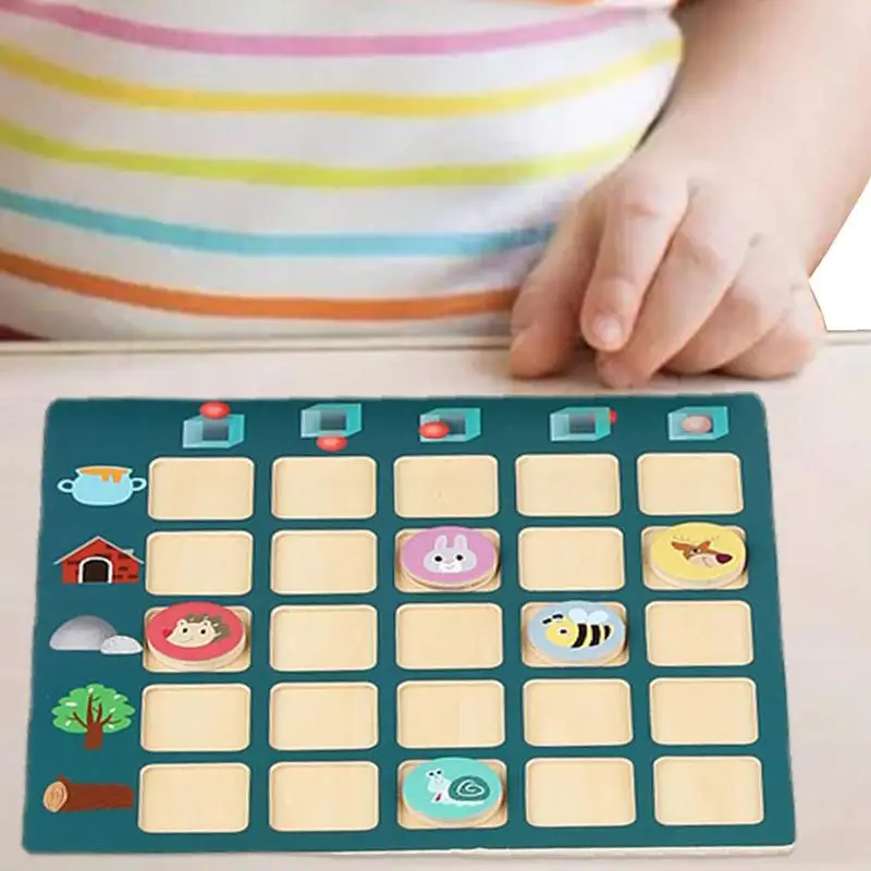 

Logical Spatial Thinking Training Parent-Child Interaction Gift Find Location Game Educational Toys Maze Family Kids Games