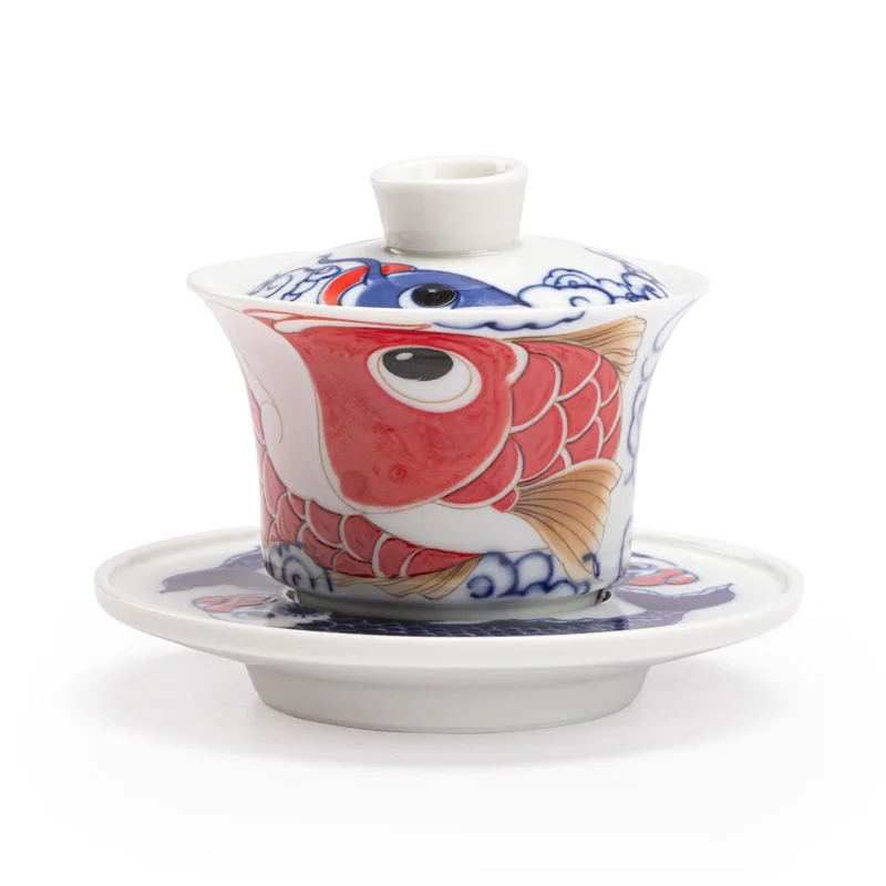 Цзиндэчжэнь Цитан национальный модный стиль Арована керамика Sancai подкова без