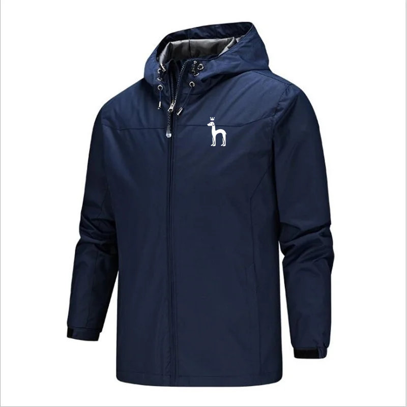 

Новая популярная куртка от бренда HAZZYS, весна-осень 2023 года, приталенная куртка, Мужская модная повседневная бейсбольная форма с воротником-...