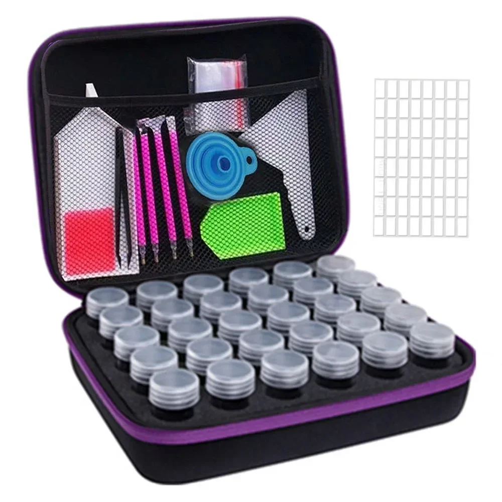 30/60/120 бутылок контейнер для хранения бусин 5d аксессуары алмазной живописи