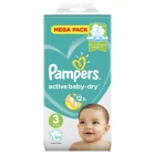 Подгузники Pampers Active Baby-Dry 6-10 кг, 3 размер, 124 шт.
